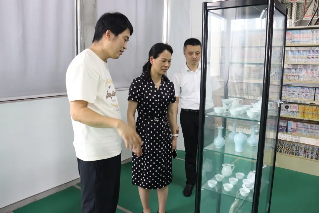 区委常委、宣传部部长樊小燕带队调研兴东街道宣传思想文化工作